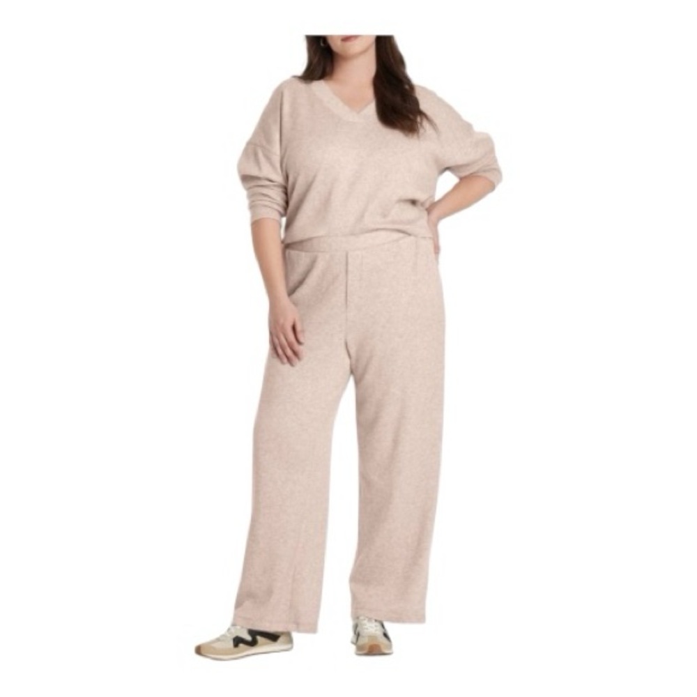 Universal Thread Women's Size XXL Cream Wide Leg Pants